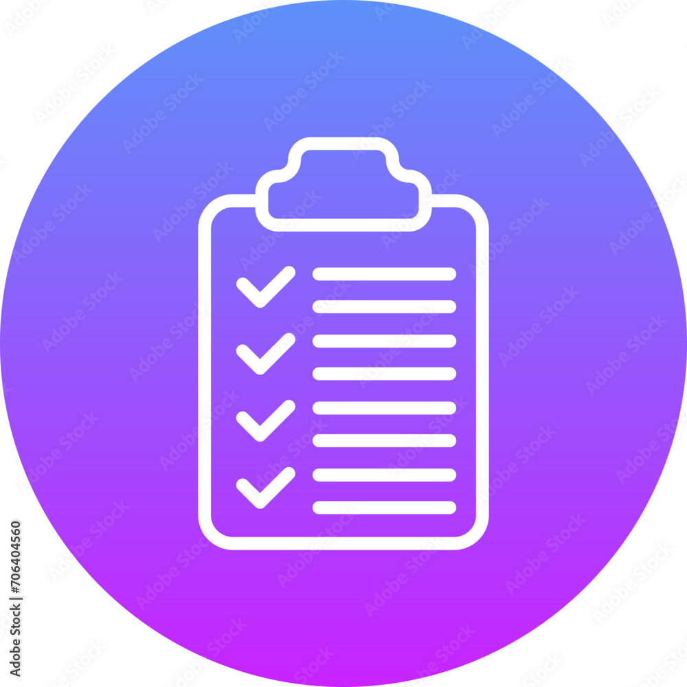 Poster planning icon