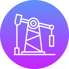 Oil Refinery Icon