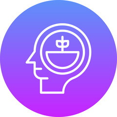 Mental Growth Icon