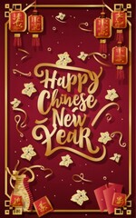 Chinese New Year Greeting Card