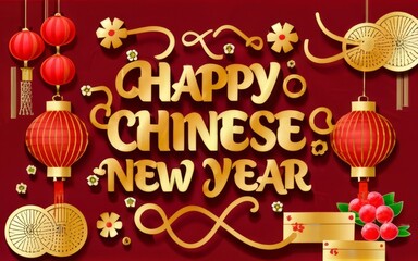 Chinese New Year Greeting Card