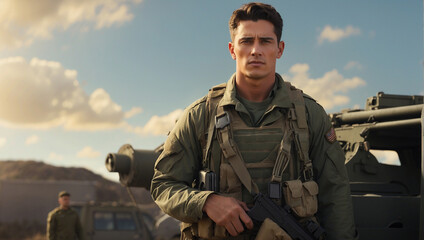 Soldier HD portrait Download