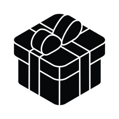 Download this beautifully designed isometric icon of gift box in trendy style