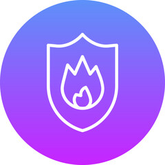 Fire Shield Icon