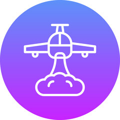 Firefighter Plane Icon