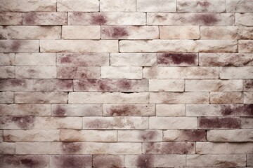 Cream and lavender blush brick wall concrete or stone texture - obrazy, fototapety, plakaty