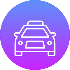 Obraz premium Taxi Icon
