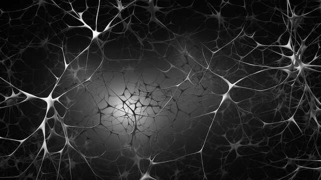 Neural network in black and white