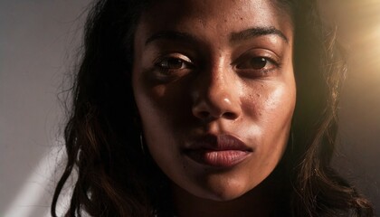 Authentic Female Face