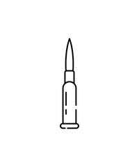 bullet icon, vector best line icon.