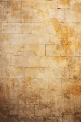 Cream and gold brick wall concrete or stone texture