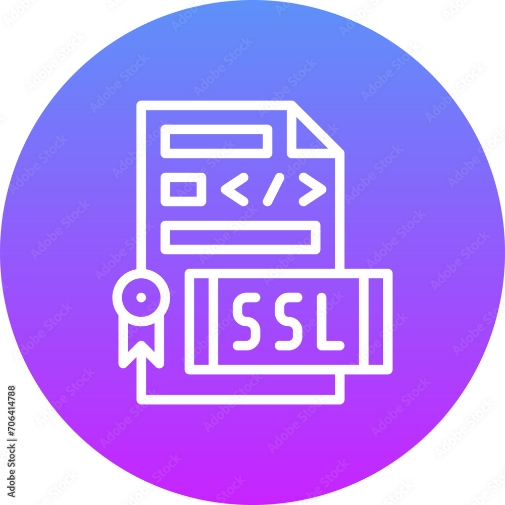 Sticker SSL File Icon