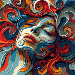 carnival mask background