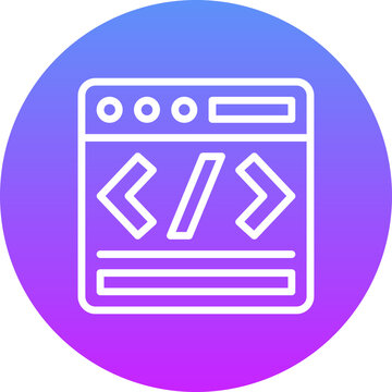 Web Development Icon