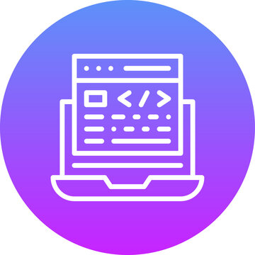 Website Coding Icon