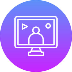 User Live Streaming Icon