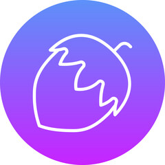 Obraz premium Hazelnut Icon