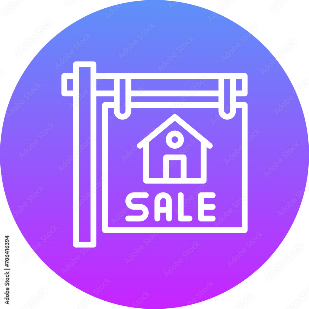 Poster House for Sale Icon