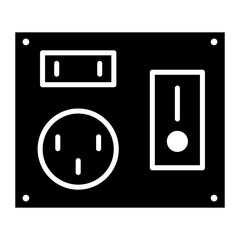 Socket Icon of Electrician Tools iconset.