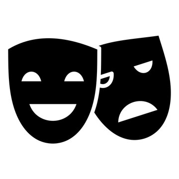 Theater Masks Icon of Cinema iconset.