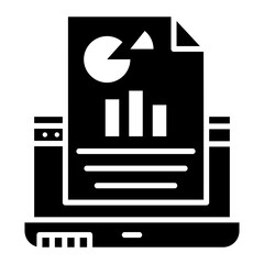 Online Reports Icon of Business iconset.