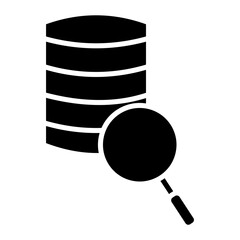 Search Database Icon of Web Hosting iconset.
