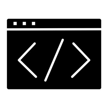 Web Coding Icon of Web Hosting iconset.
