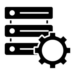 Database Settings Icon of Web Hosting iconset.