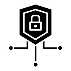 Cyber Security Icon of Web Hosting iconset.