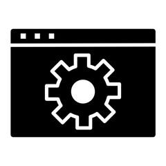 Browser Setting Icon of Web Hosting iconset.