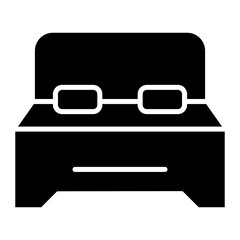 Double Bed Icon of Wedding iconset.