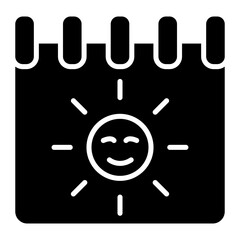 Calendar Icon of Summer iconset.