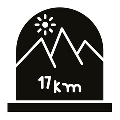 Signage Icon of Village iconset.