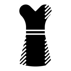 Dress Sketch Icon of Sewing iconset.