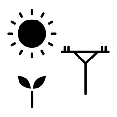 Energy Sources Icon of Renewable Energy iconset.