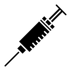 Fototapeta premium Syringe Icon of Chemistry iconset.