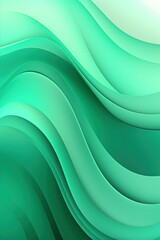 emerald pastel gradient wave soft background pattern
