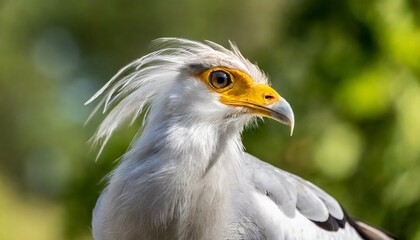 Obraz premium Secretary bird portrait