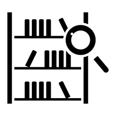 Search Books Icon of Library iconset.