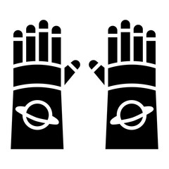 Space Gloves Icon of Space Technology iconset.