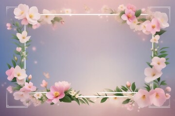 Plant and Flower Theme Design Template