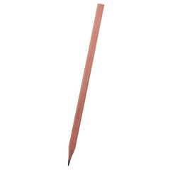 Wooden Pencil isolated on transparent background with clipping path. Classic pencil, png isolated background.