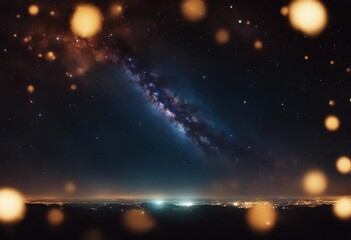 Night sky - Universe filled with stars nebula and galaxy