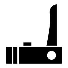 Pocket Knife Icon of Construction Tools iconset. - obrazy, fototapety, plakaty