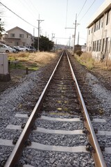 Fototapeta na wymiar 鉄道の線路 