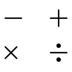 Mathematics Icon of Learning iconset.