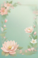 Plant and Flower Theme Design Template