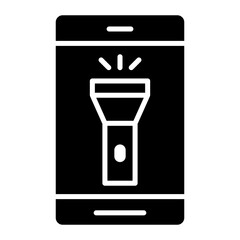 Mobile Torch Icon of Mobile Apps iconset.