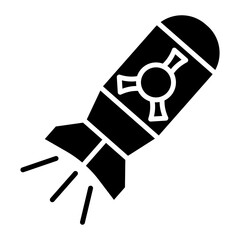 Atomic Bomb Icon of Nuclear Energy iconset.