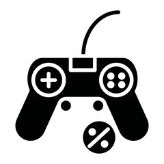 Gamepad Sale Icon of Shopping Friday iconset.